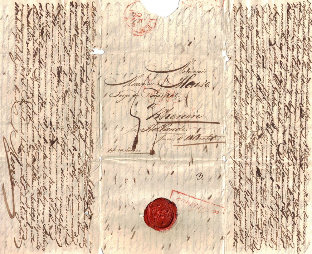Brief van 19 juni 1835