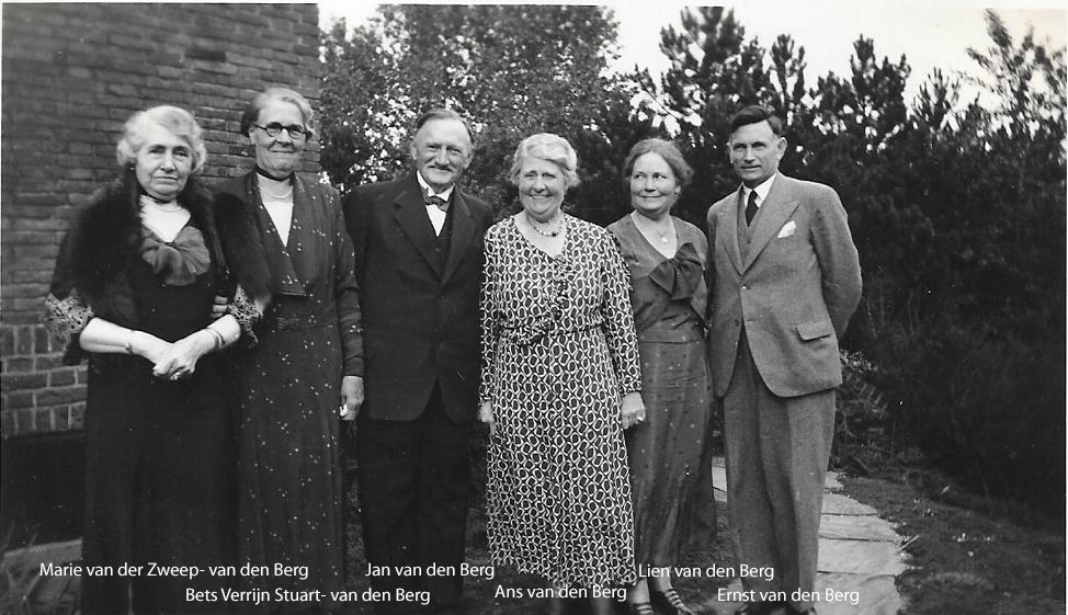 Familie J.G. van Berg